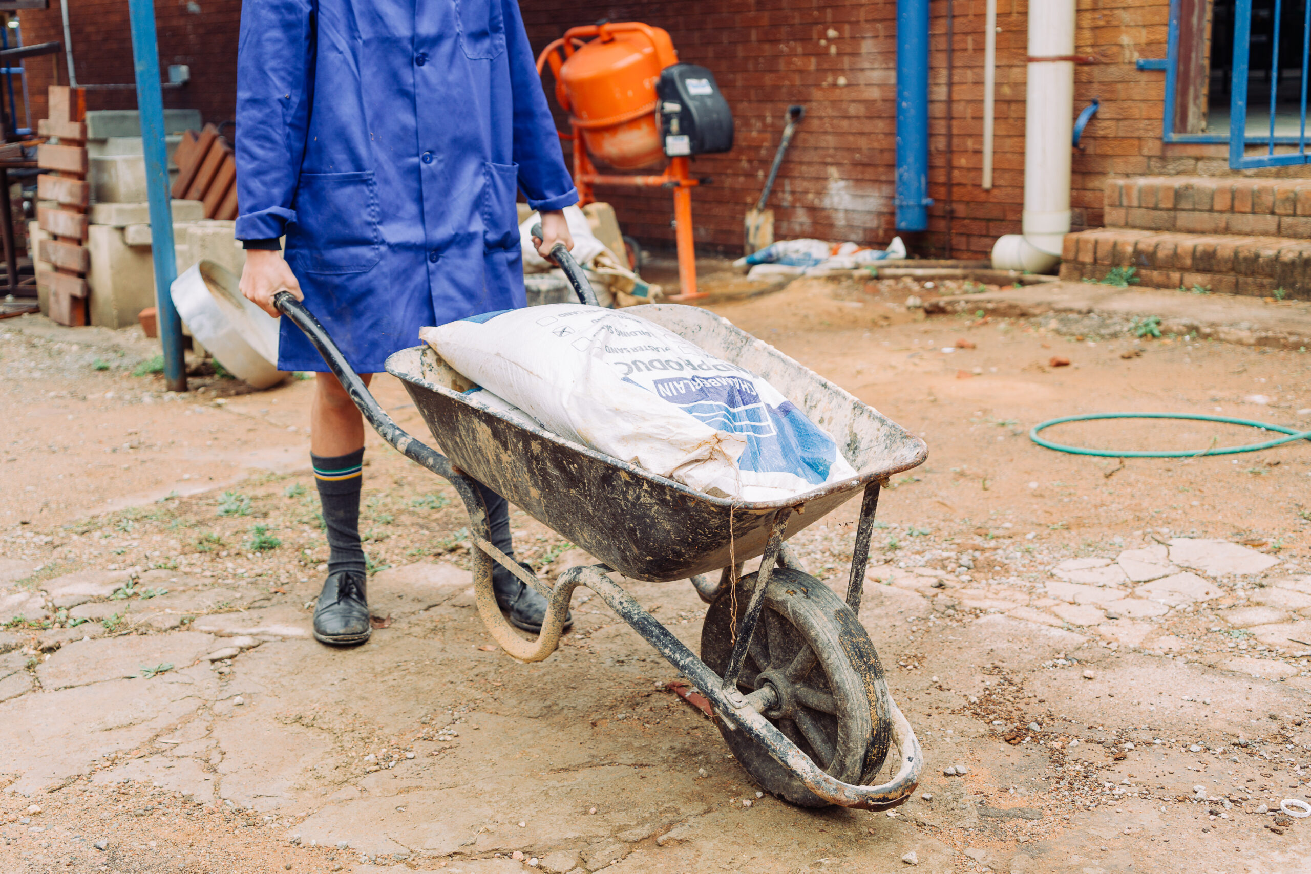 Grade 11: Construction associated with civil services course image